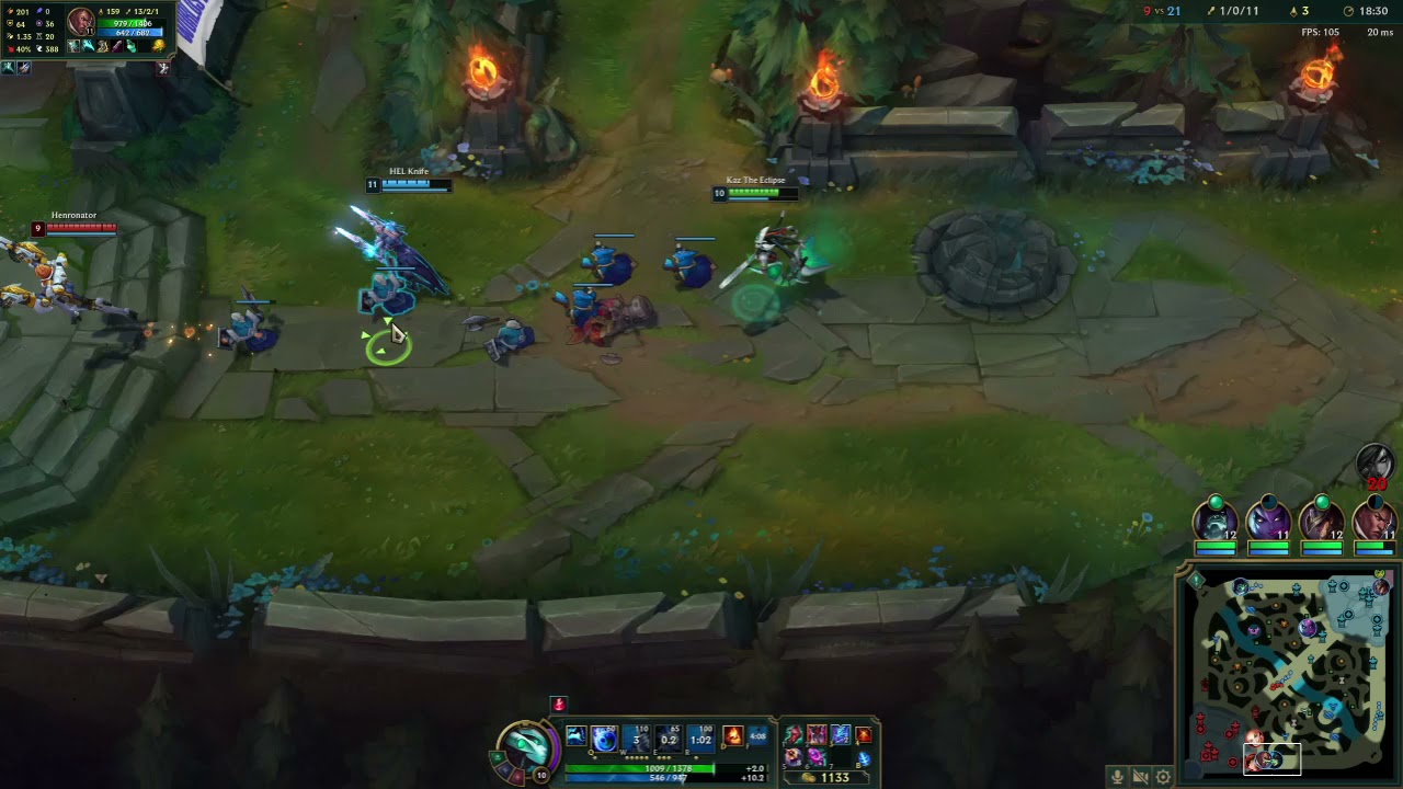 Lucian Nami Combo 1 Shot