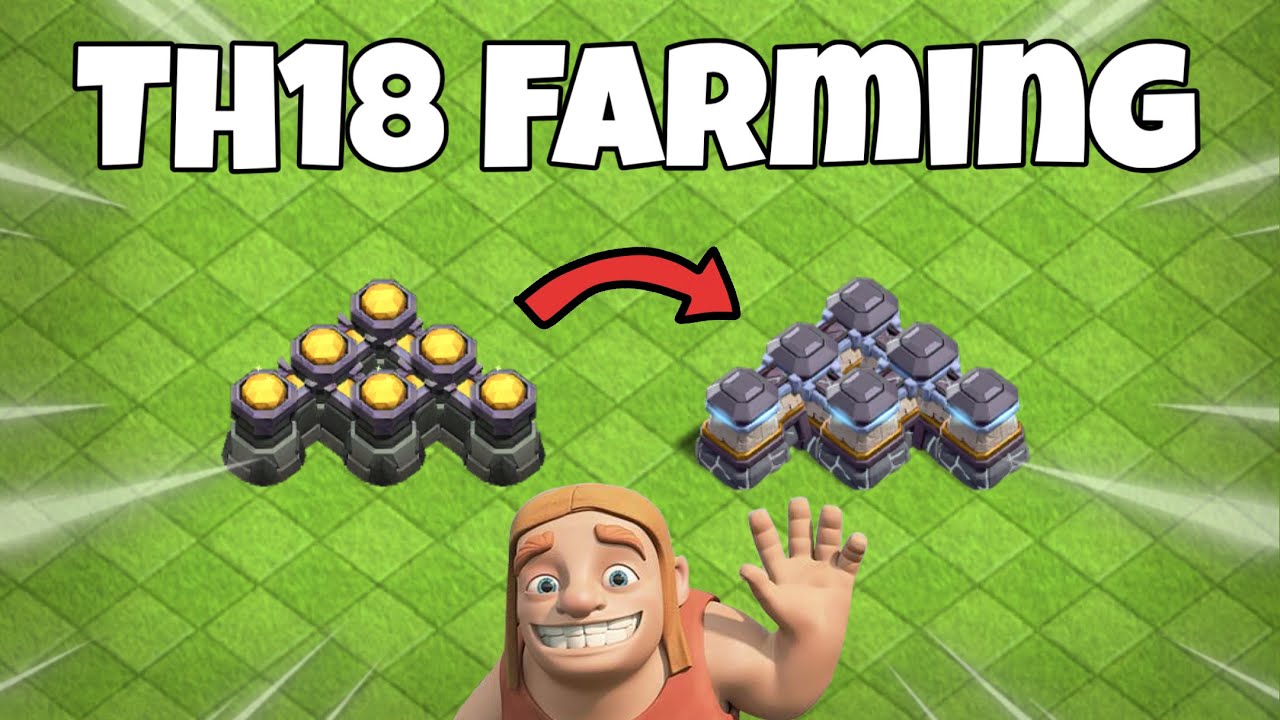 🛑LIVE TH18 FARMING IN CLASH OF CLANS #clashofclans #th18 #legendleague
