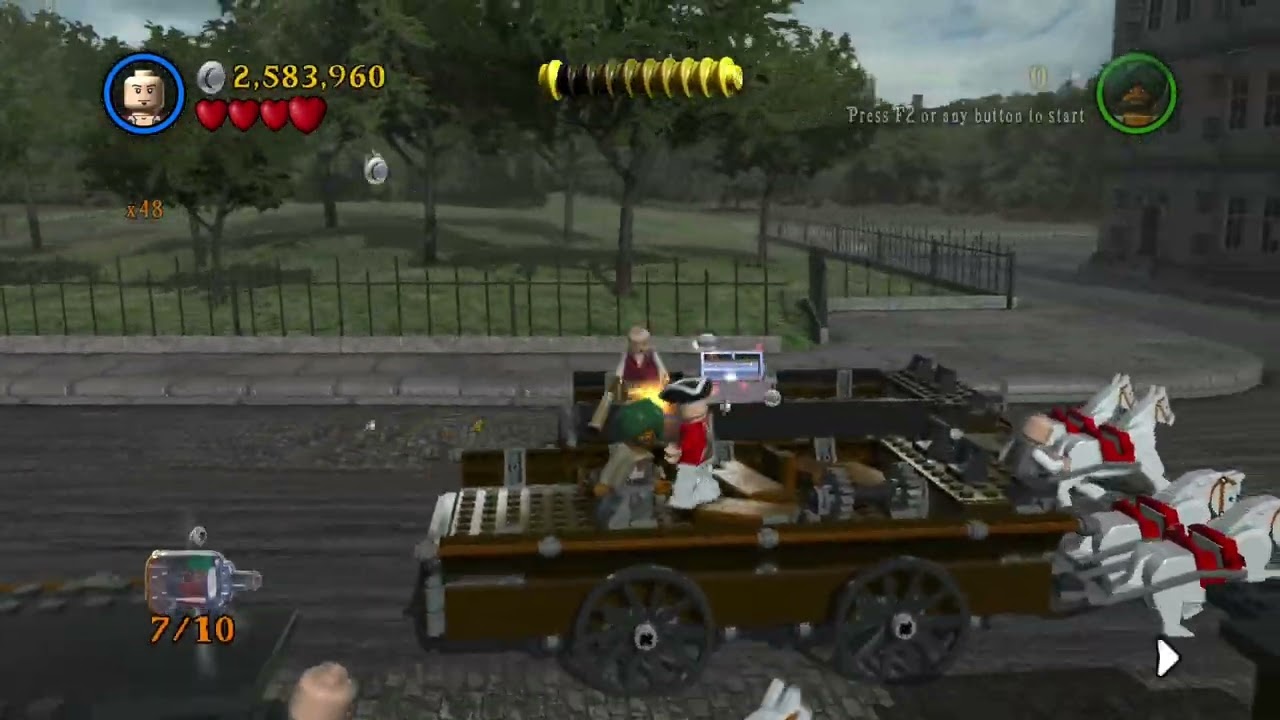 London Town Free Play - LEGO Pirates of the Caribbean Walkthrough part 20