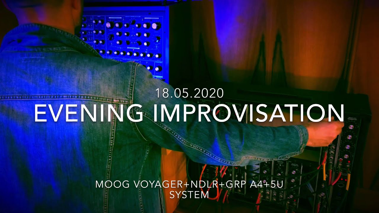 Grp A4 + 5U Modular System + Moog Voyager + Ndlr