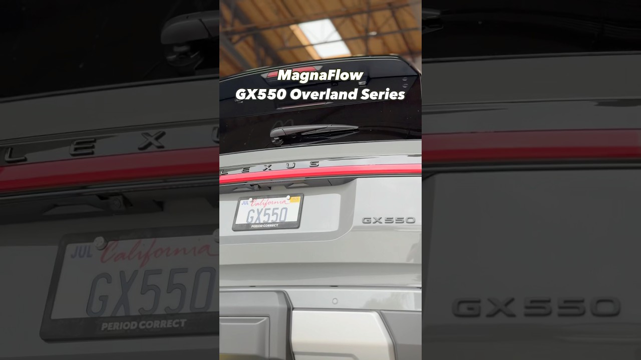Check out this &lsquo;24 Lexus GX550 running a #MagnaFlow Overland Series Exhaust (Part #19677)
