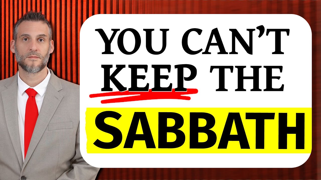 Jesus Finished the Sabbath Rest - Christians Don't Keep Sabbath