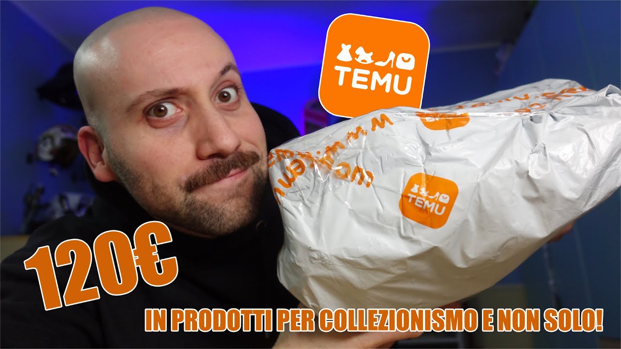 UNBOXING da 120€ su TEMU | TANTI PRODOTTI PER LA TUA COLLEZIONE NERD