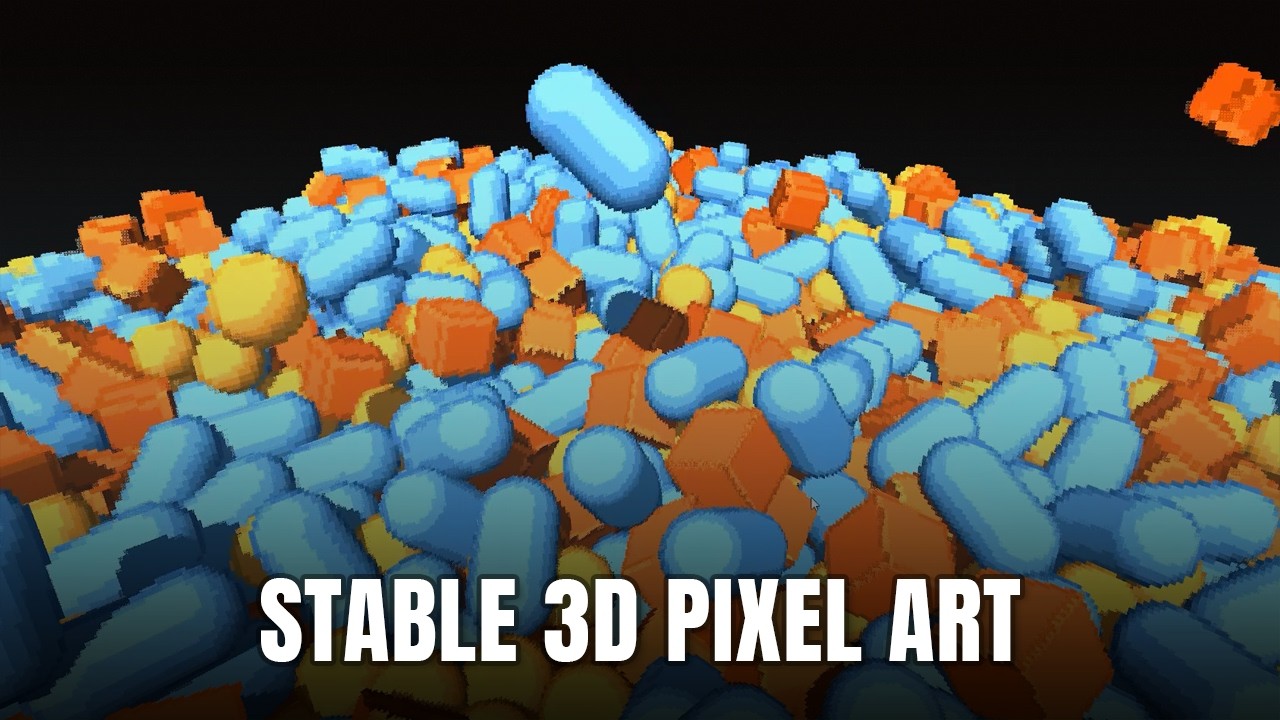 Texel Splatting: Perspective-Stable 3D Pixel Art
