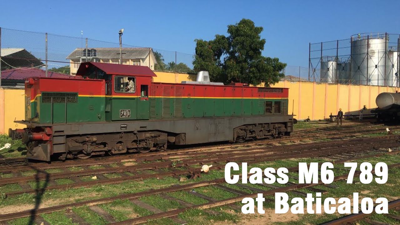 Class M6 789 at Baticaloa Railway Station | EMD G22M Locomotive Model