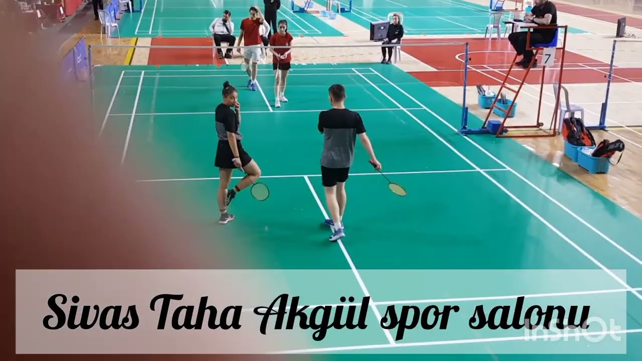 büyükler badminton Türkiye şampiyonası, çeyrek final maçı.
