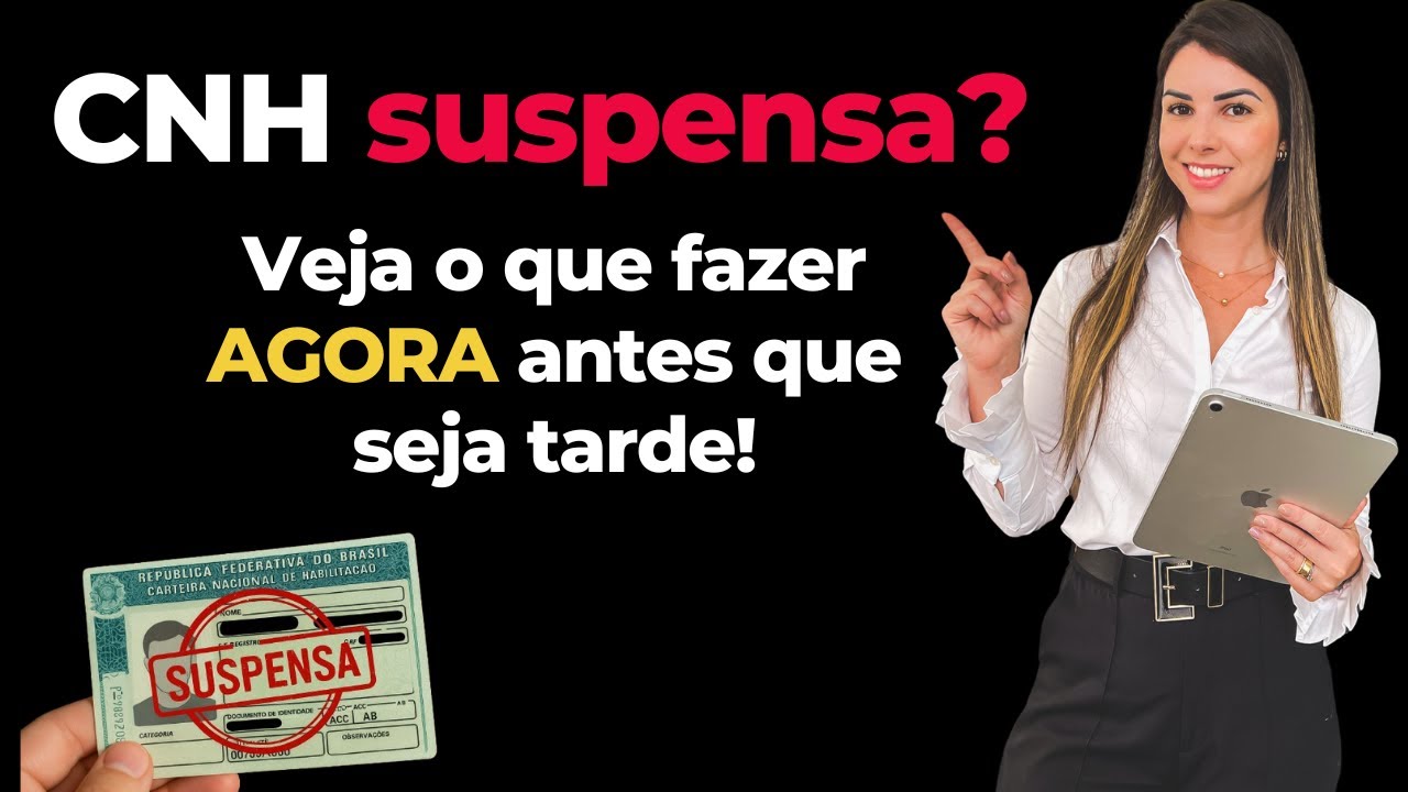 ATENÇÃO MOTORISTA! Veja como anular a suspensão da CNH legalmente!