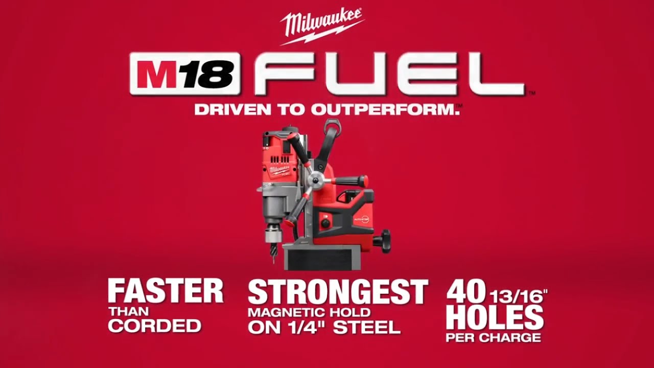 Milwaukee® M18FMDP FUEL™ Magnetic Drill