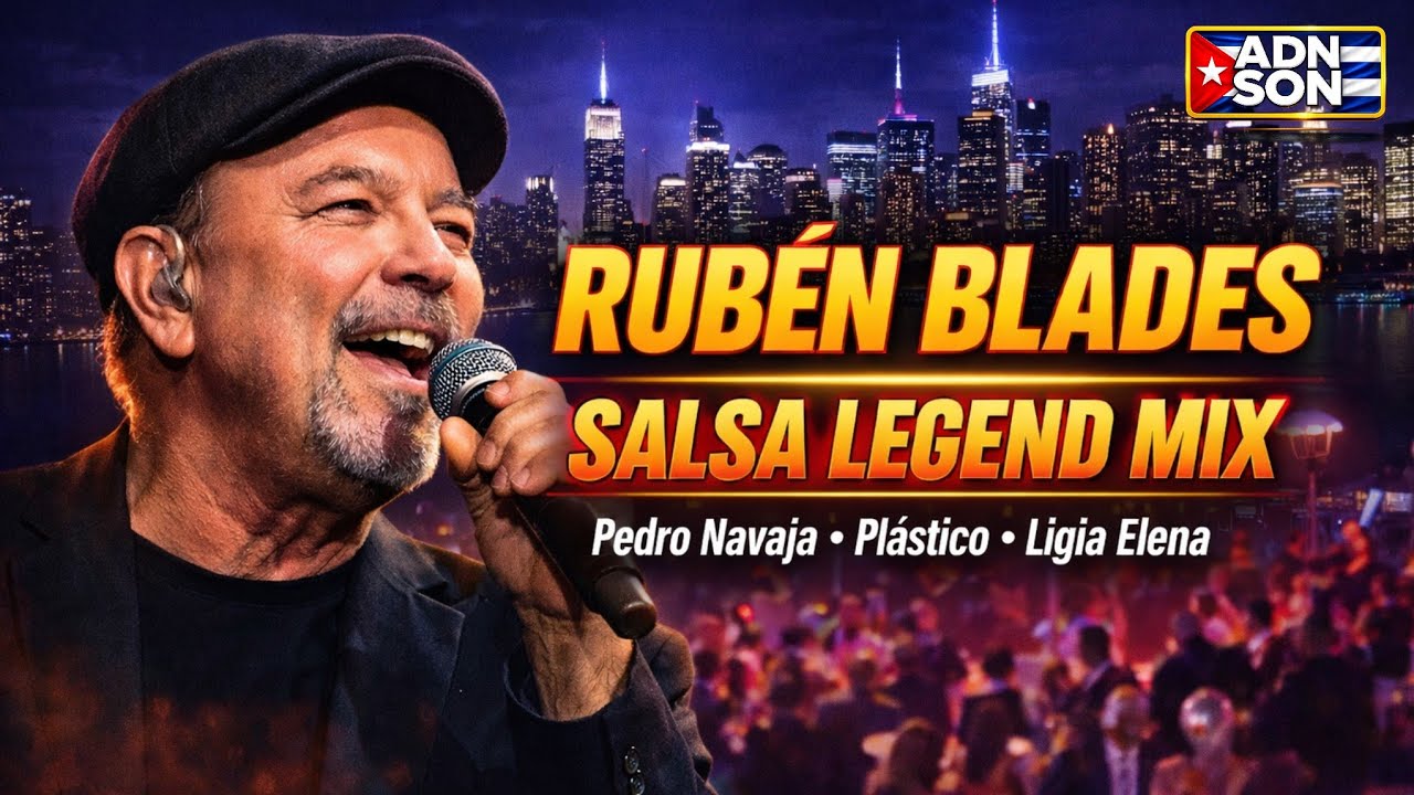 🔥🎶Rubén Blades Salsa Legend Mix | Pedro Navaja, Plástico, Ligia Elena🔥🎶