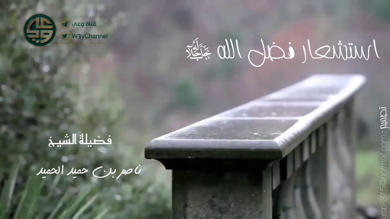 استشعار فضل الله / ناصر الحميد