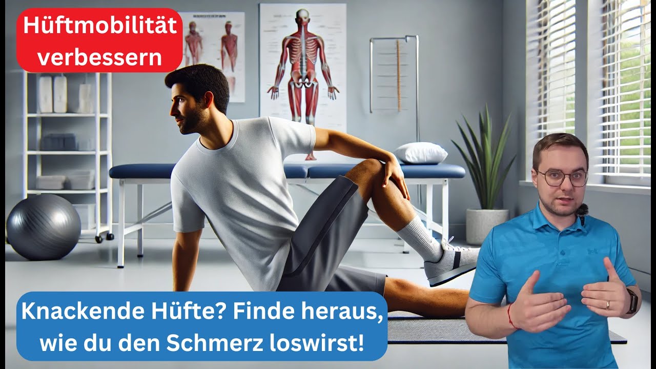 Knackende Hüfte behandeln: Übungen gegen Schnapphüfte