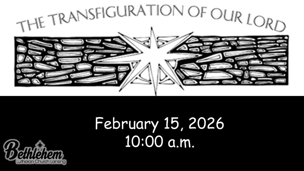 February 15, 2026 Transfiguration of Our Lord