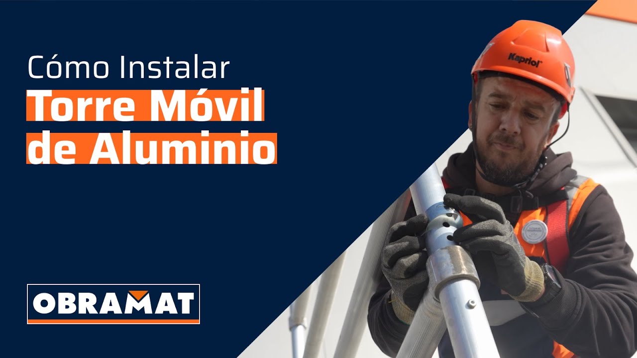 Cómo instalar Torre móvil de aluminio