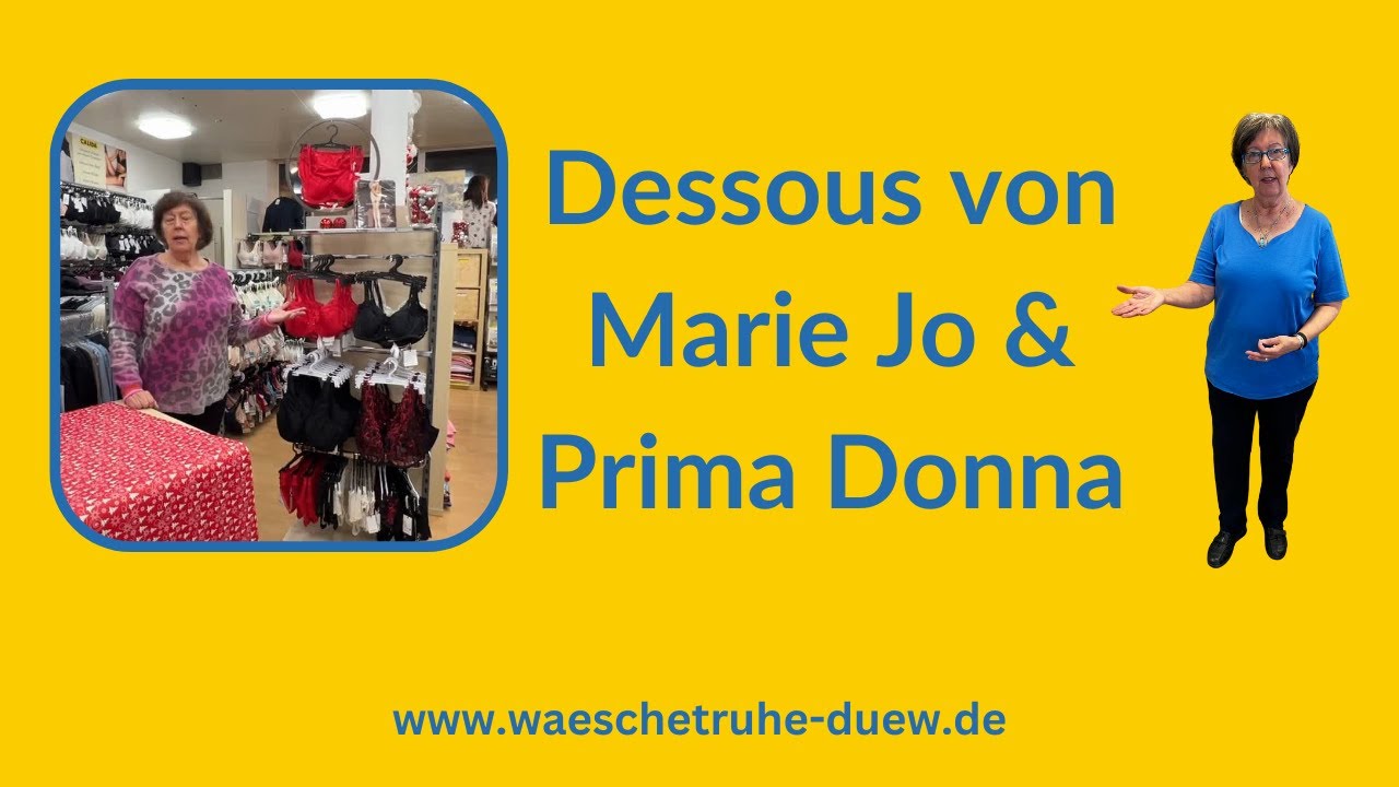 Dessous von Marie Jo und Prima Donna