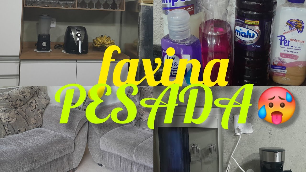 PRIMEIRA FAXINA PESADA  🥵 APOS 4 MESES DE HISTERECTOMIA  😃🙏