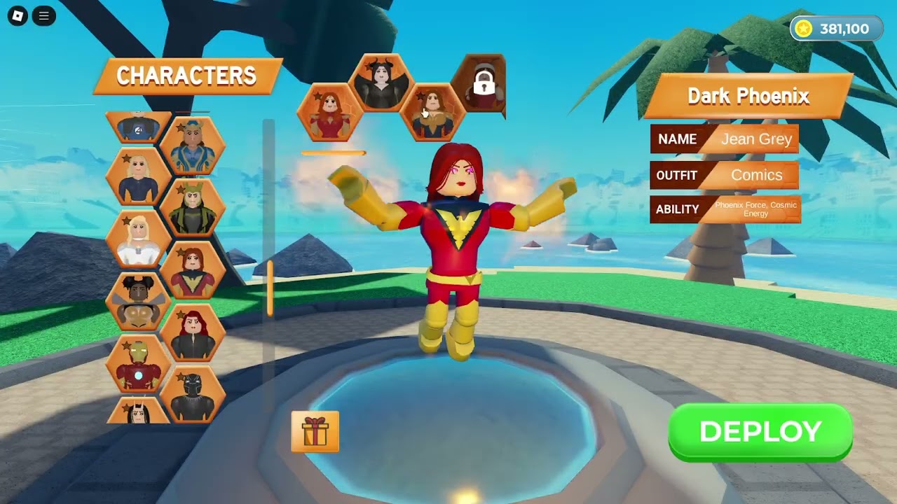 joguei de phoenix e peguei ódio telepático | Heroes: Online World, Roblox