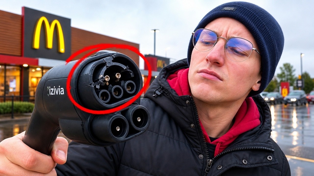 Je teste une station de recharge chez McDonald's ! (c'est catastrophique.)