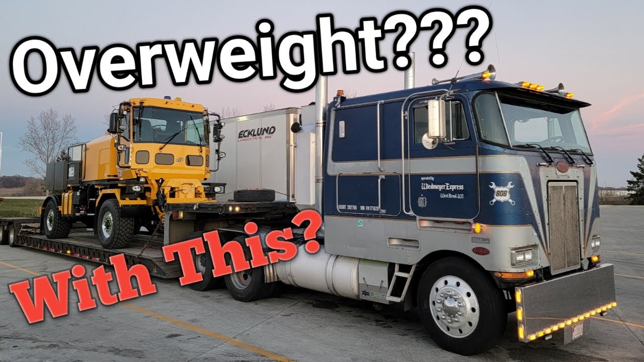 Struggle To Get Weight Right.  Hauling Small But Heavy Truck