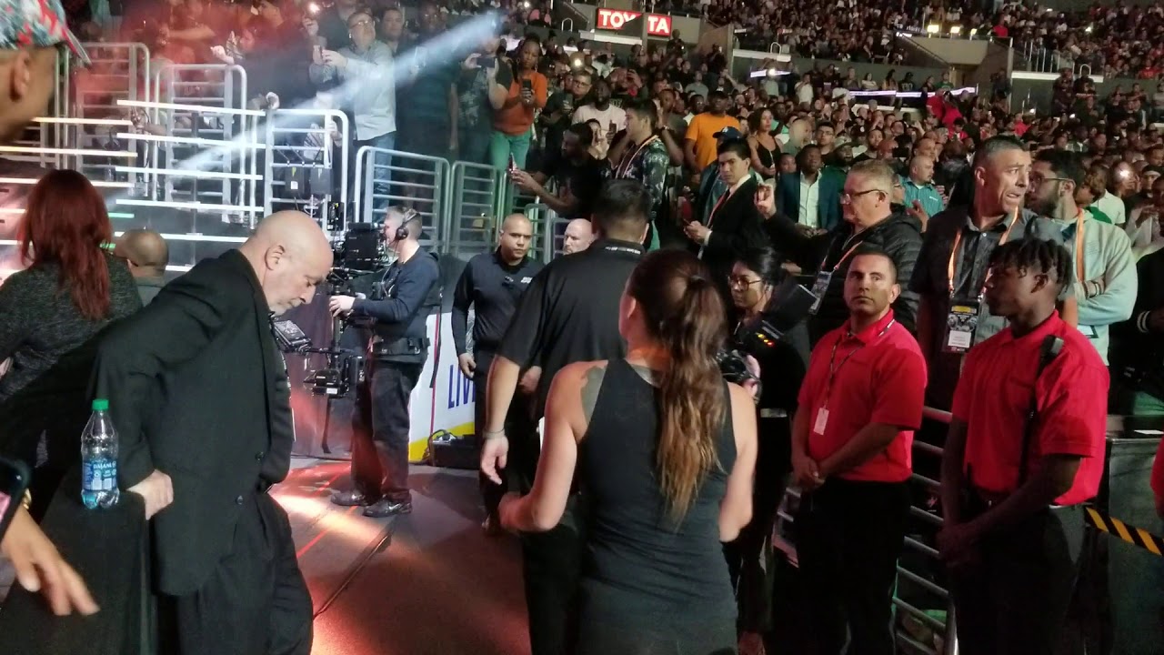 Errol Spence Jr vs Shawn Porter Entrance