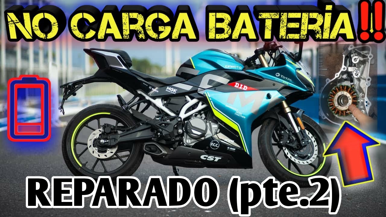 Estator REPARADO: ¡Así lo Diagnostiqué y FUNCIONÓ Perfecto! Moto CF MOTO 300SR ⚡(pte. 2)