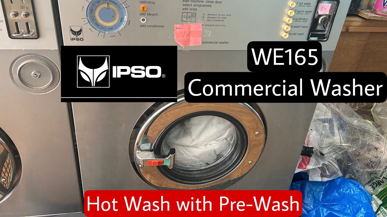 IPSO WE165 - Hot Wash (Broken) @ Northfield Dry Cleaners