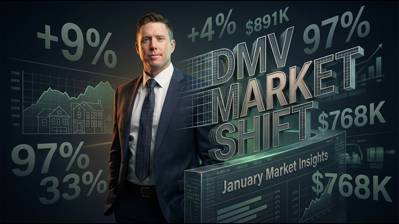 The DMV Market Is Splitting: What January Data Means for Buyers & Sellers