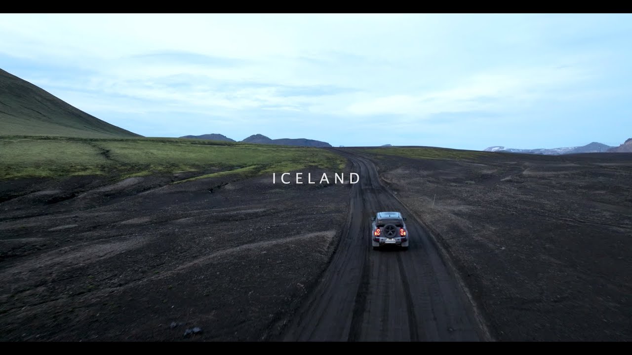Our Summer Iceland Road Trip - Land Rover Defender In The Highlands #asmr #iceland #landrover