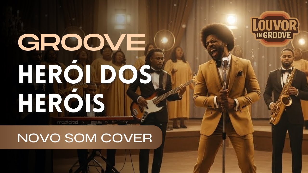 É de arrepiar 🔥 HERÓI DOS HERÓIS- Novo Som | Cover Groove & Soul Gospel