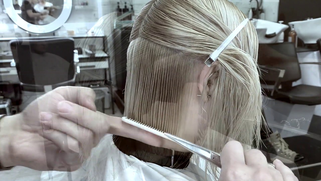 how to cut bob - a-line (salon reality)
