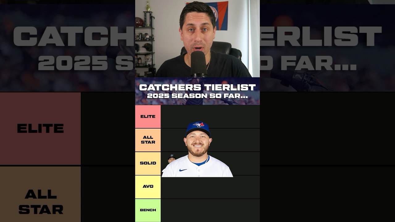 Ranking MLB Catchers in 2025 🔥