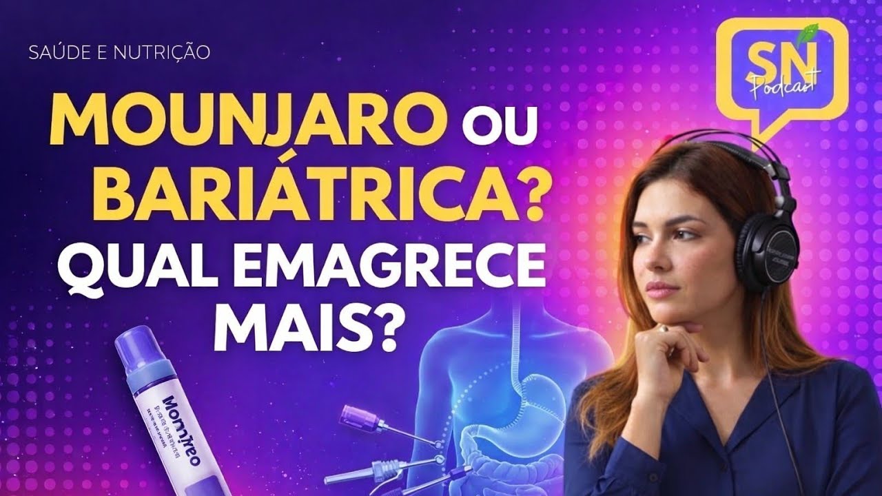 Monjauro ou bariátrica: a caneta substitui o bisturi/Cirurgia?