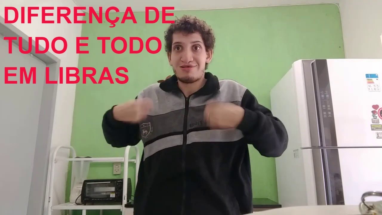TUDO vs TODO  s  em LIBRAS