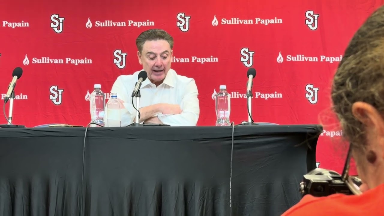 Postgame press conference with Rick Pitino, Oziyah Sellers and Dillon Mitchell