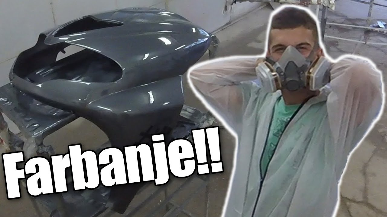 Sredjivanje skutera #7 | FARBANJE SKUTERA!!!