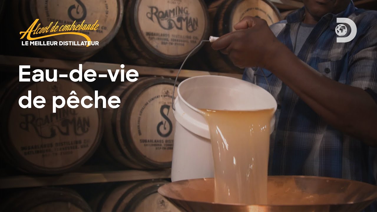 Eau-de-vie de pêche: ALCOOL DE CONTRABANDE