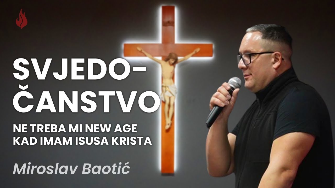 Svjedočanstvo - Ne treba mi new age kad imam Isusa Krista | Miroslav Baotić