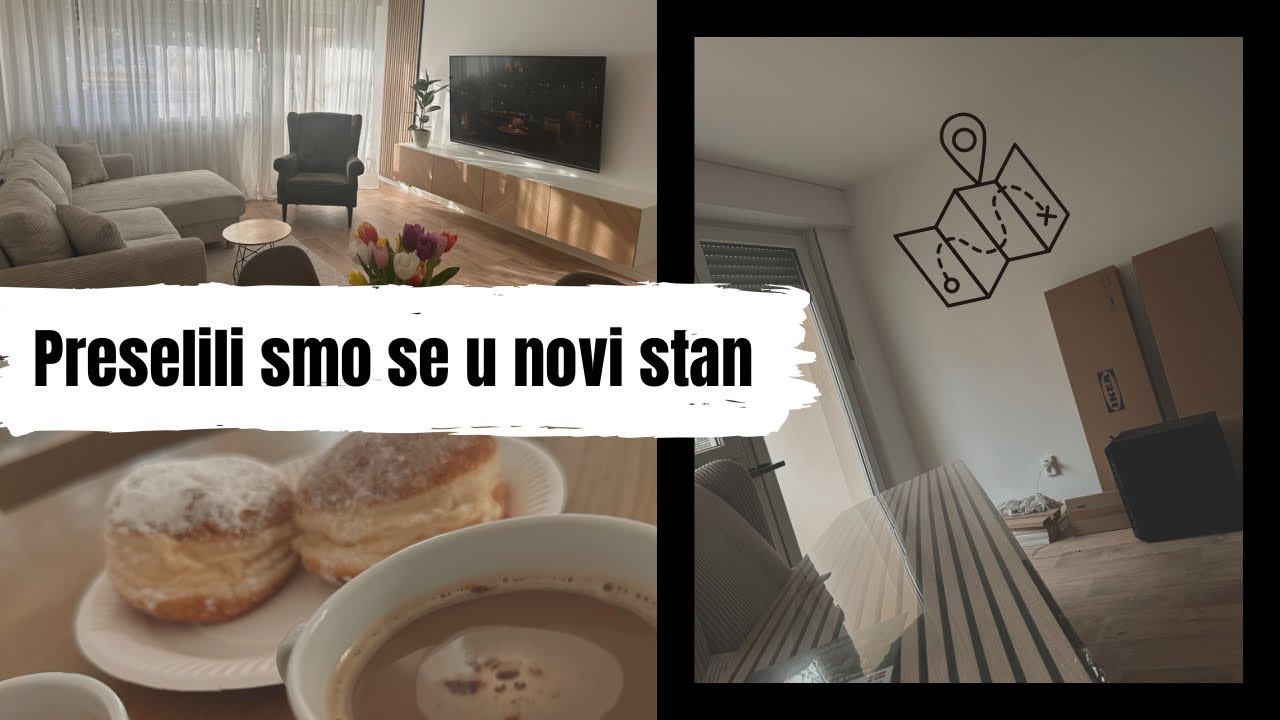 Prvi dio selidbe u novi stan