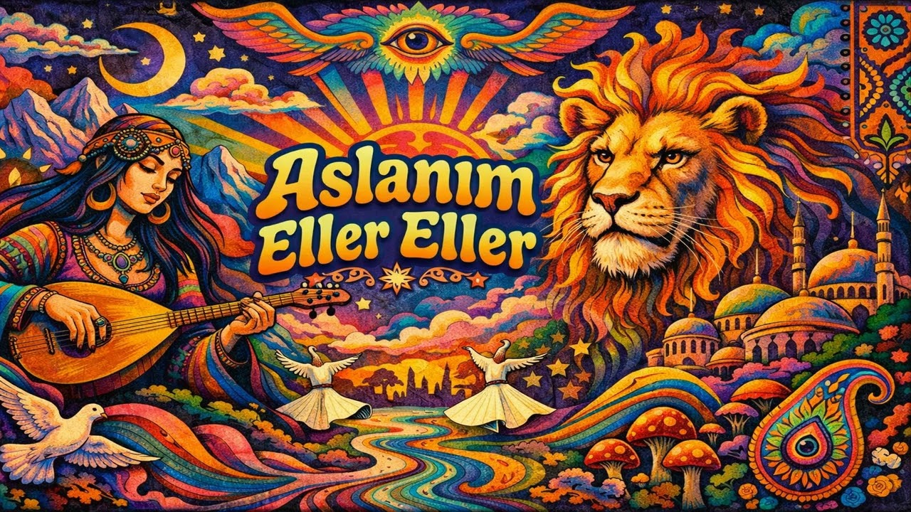 Aslanım Eller Eller | Anatolian Psychedelic Rock Cover (70s Vintage Sound)