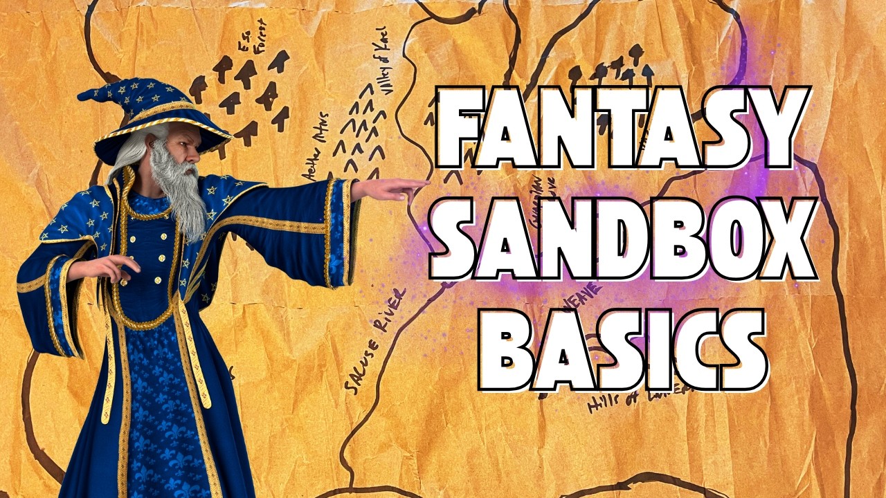 How To Make A Fantasy Sandbox Steps 1-3