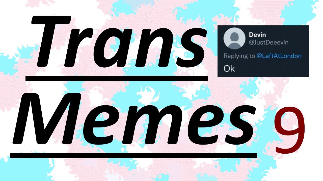 Trans Memes Compilation 9 ❤ Devin Edition
