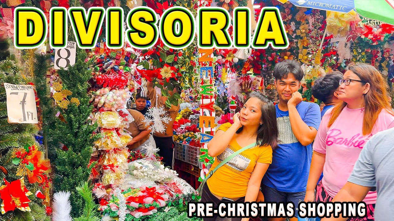DIVISORIA STREET MARKET | Nonstop Holiday Shopping Action in the Philippines Top Street Market