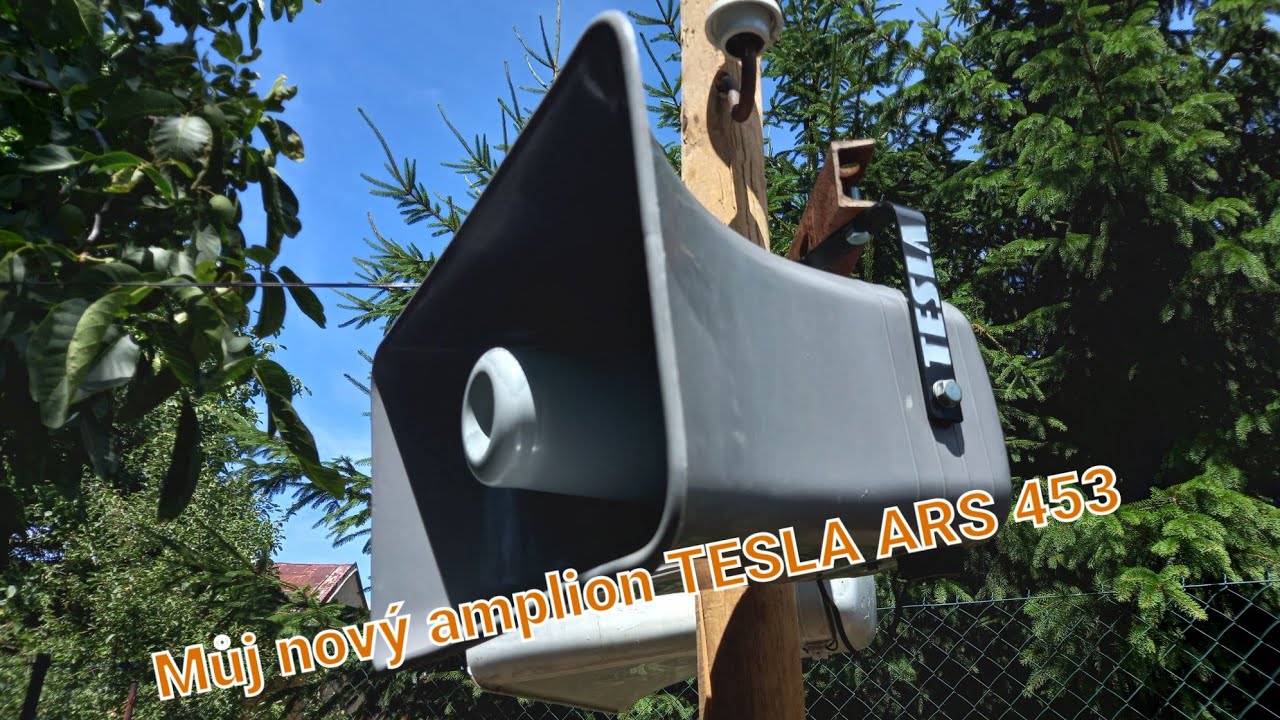 Můj nový amplion TESLA ARS 453