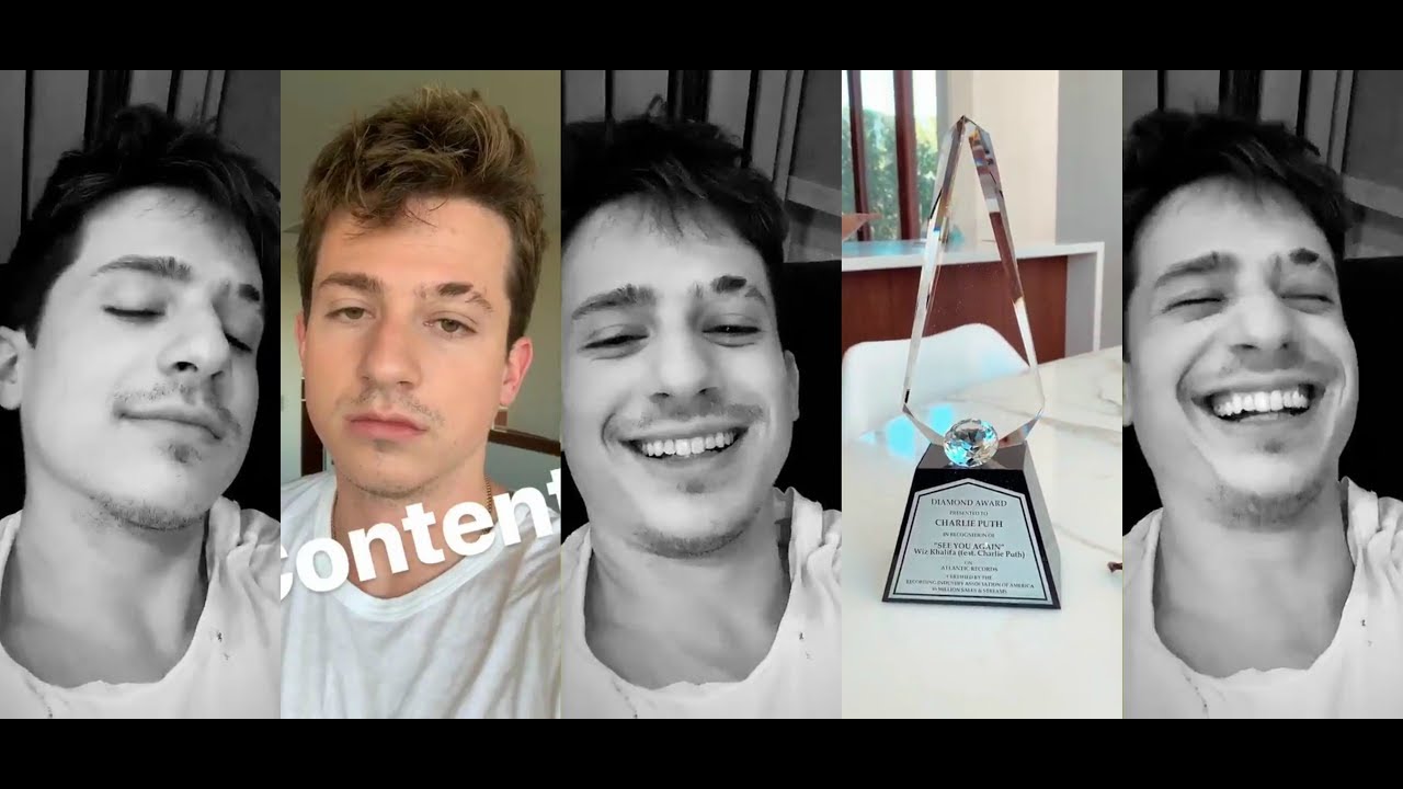 Charlie Puth Instagram Stories • April 1-18, 2019
