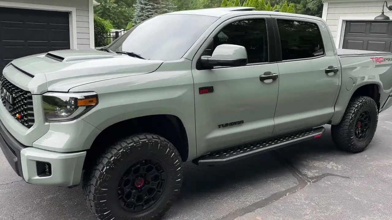 2021 Toyota Tundra TRD Pro, 3yr UPDATE, New wheels & tires, exhaust modification, Lunar Rock