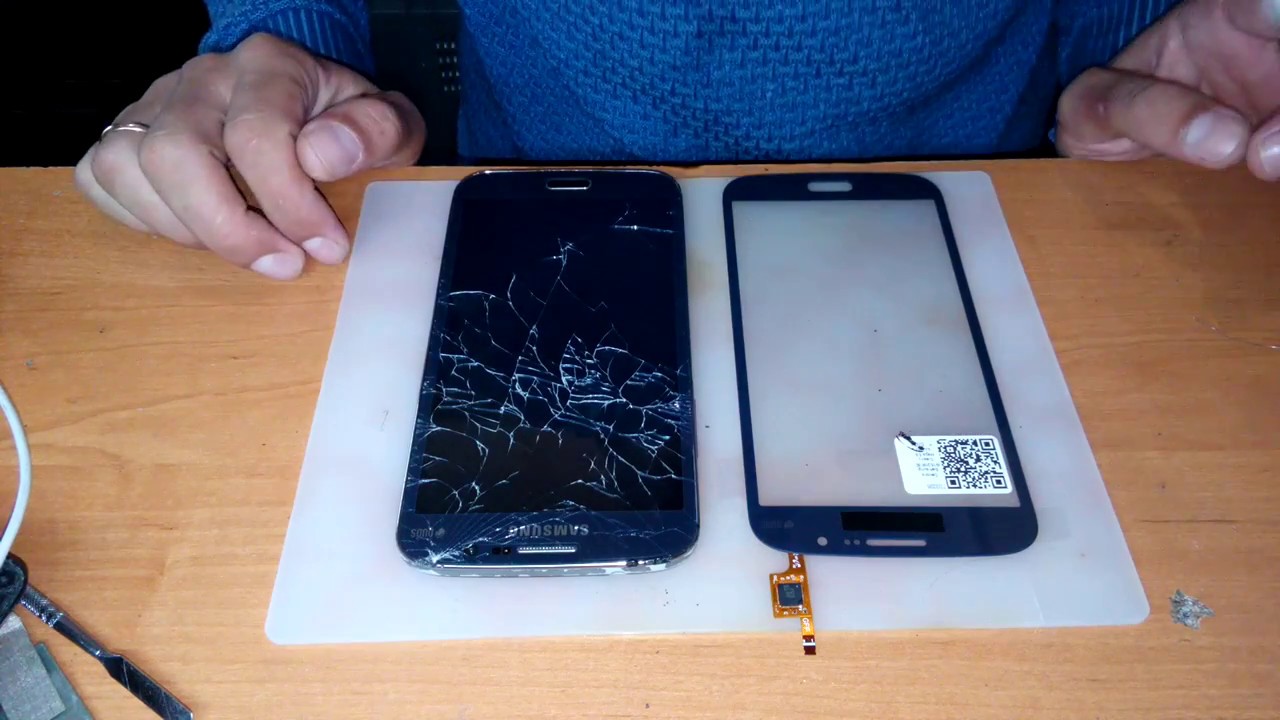Разборка и замена сенсора Samsung Galaxy Mega 5.8 i9152