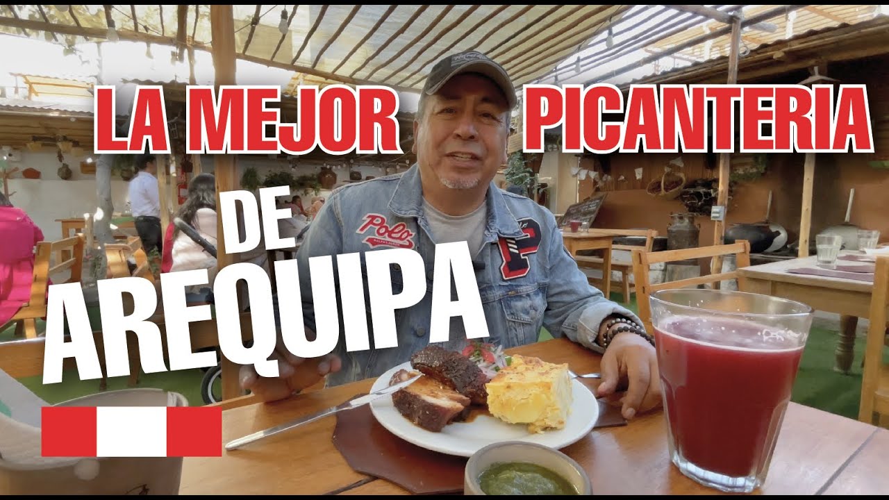 LA MEJOR PICANTERIA DE AREQUIPA🇵🇪 #papaviajero #viajes