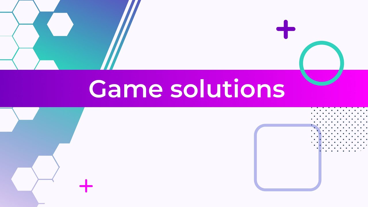Game Solutions