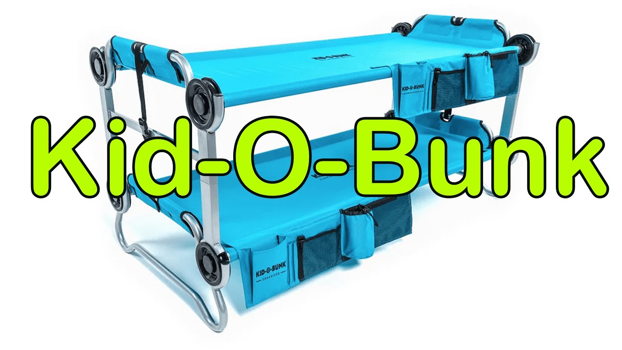 Kid O Bunk Обзор, туристическая кровать для подростков