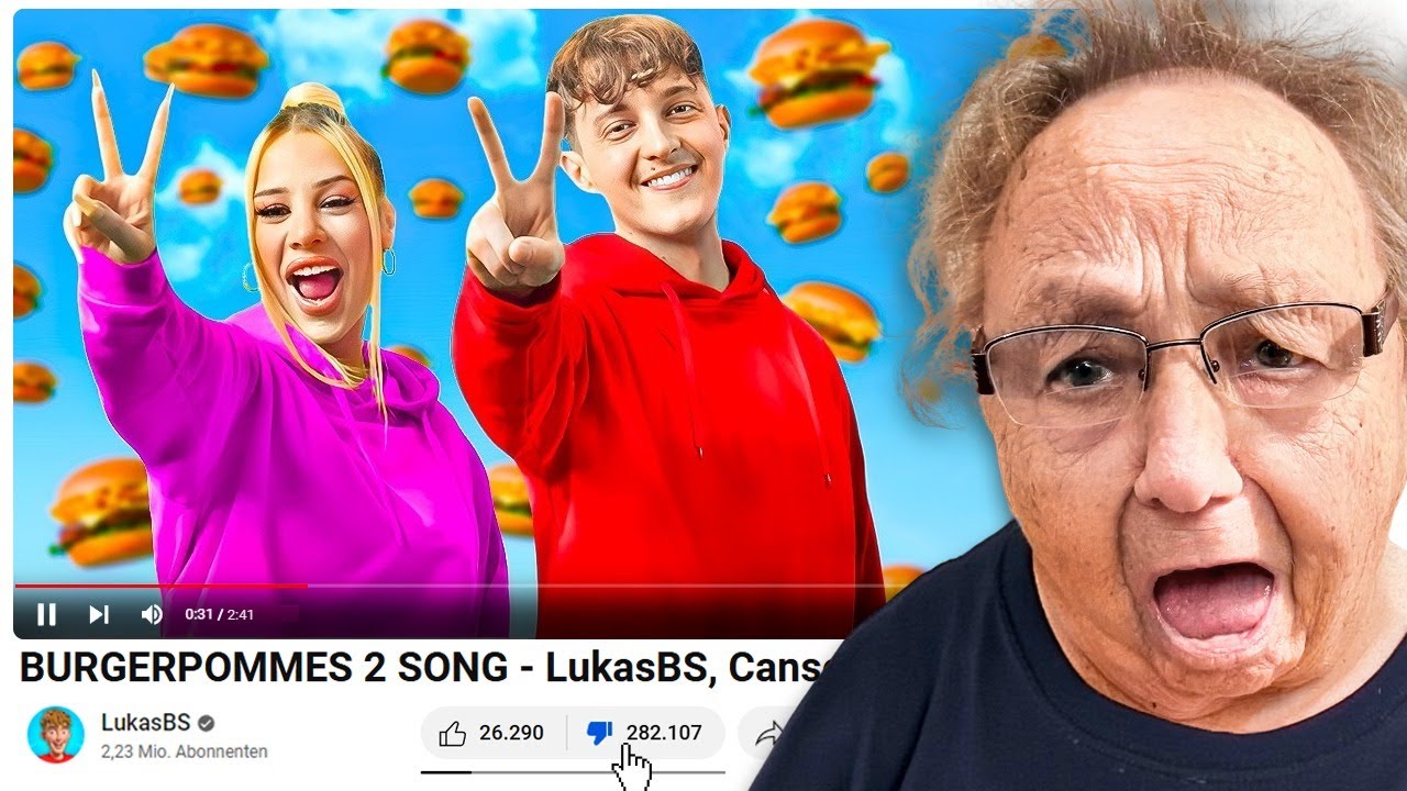 Meine OMI bewertet YouTube Songs 3.0 😂