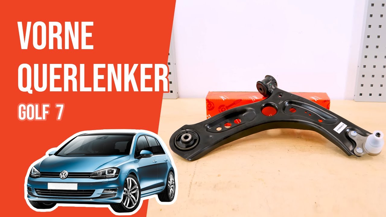 Wie Golf 7 Dreieckslenker wechseln 🚗